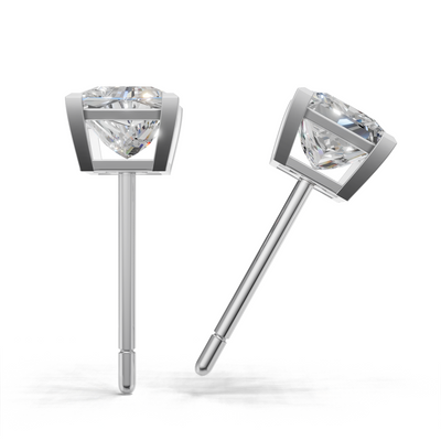 Pierce Princess Solitaire K18 White Gold 1ct