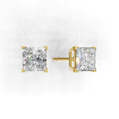 Pierce Princess Solitaire K18 Yellow Gold 1ct