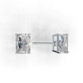 Radiant Lab Grown Diamond Solitaire Earring