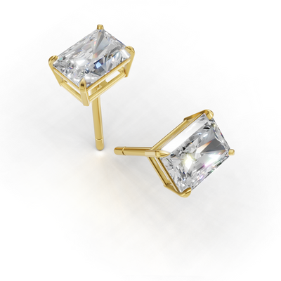 Pierce Radiant Solitaire 18k Yellow Gold 1ct