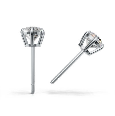 Pierce Round Solitaire K14 White Gold 1ct