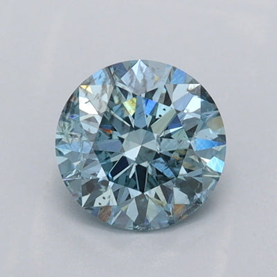 0.74 Carat Round Lab Diamond