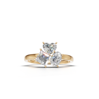Cluster Lab Grown Diamond Ring