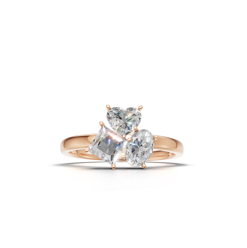 Cluster Lab Grown Diamond Ring