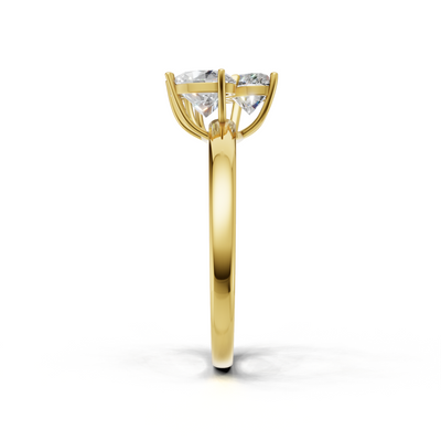Cluster Lab Grown Diamond Ring