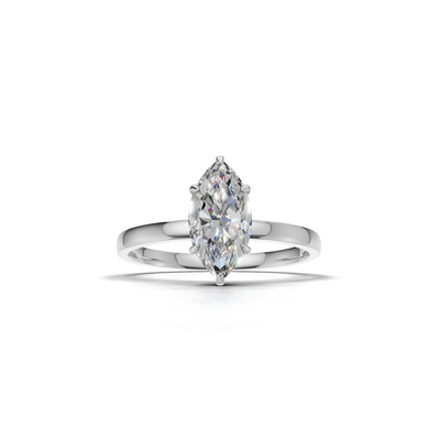 Marquise Lab Grown Diamond Solitaire Ring