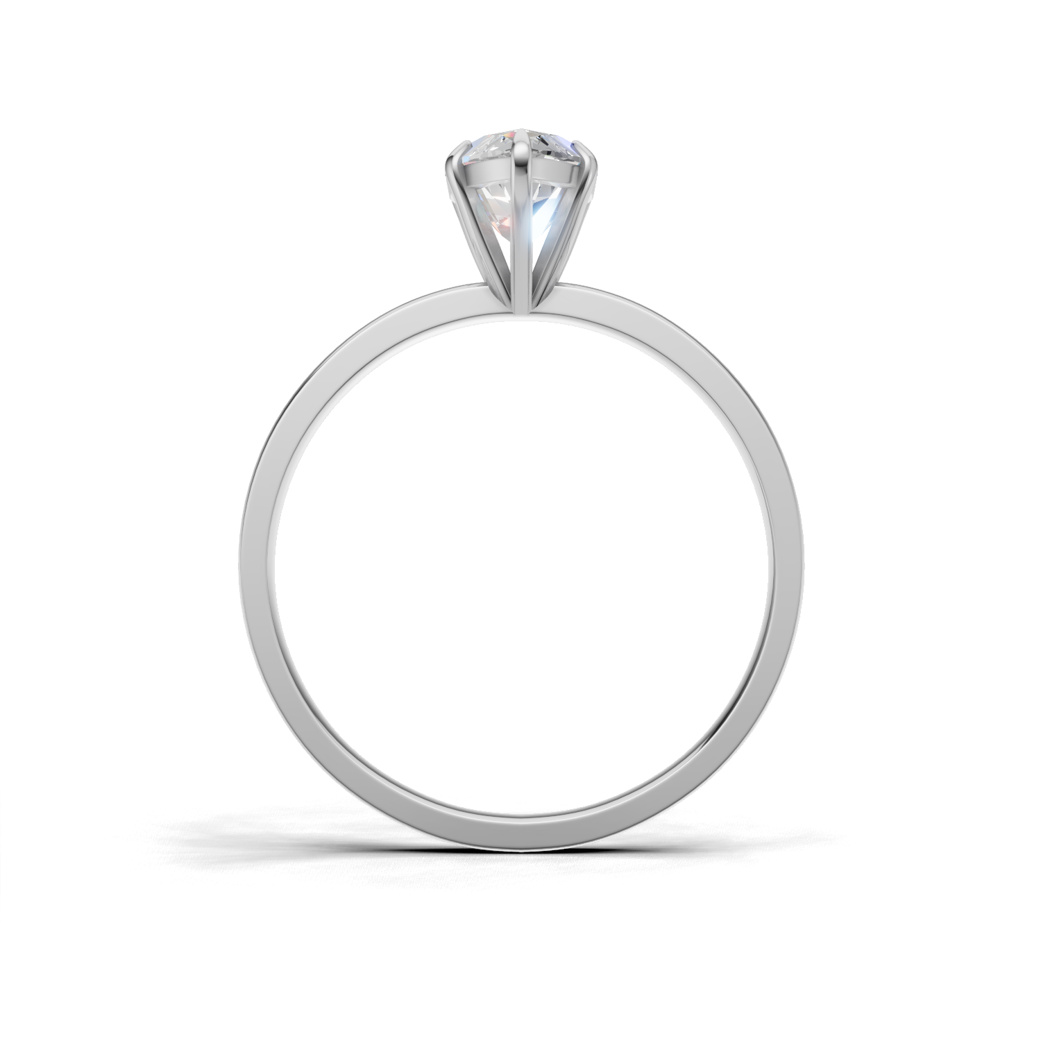 Marquise Lab Grown Diamond Solitaire Ring