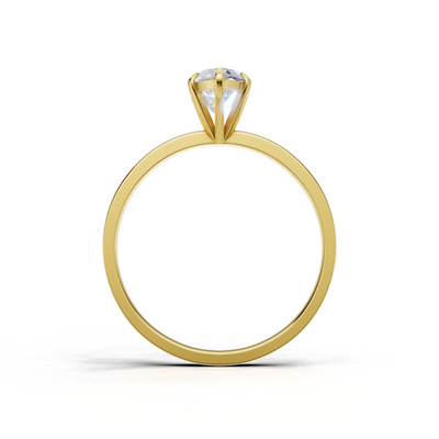 Marquise Lab Grown Diamond Solitaire Ring
