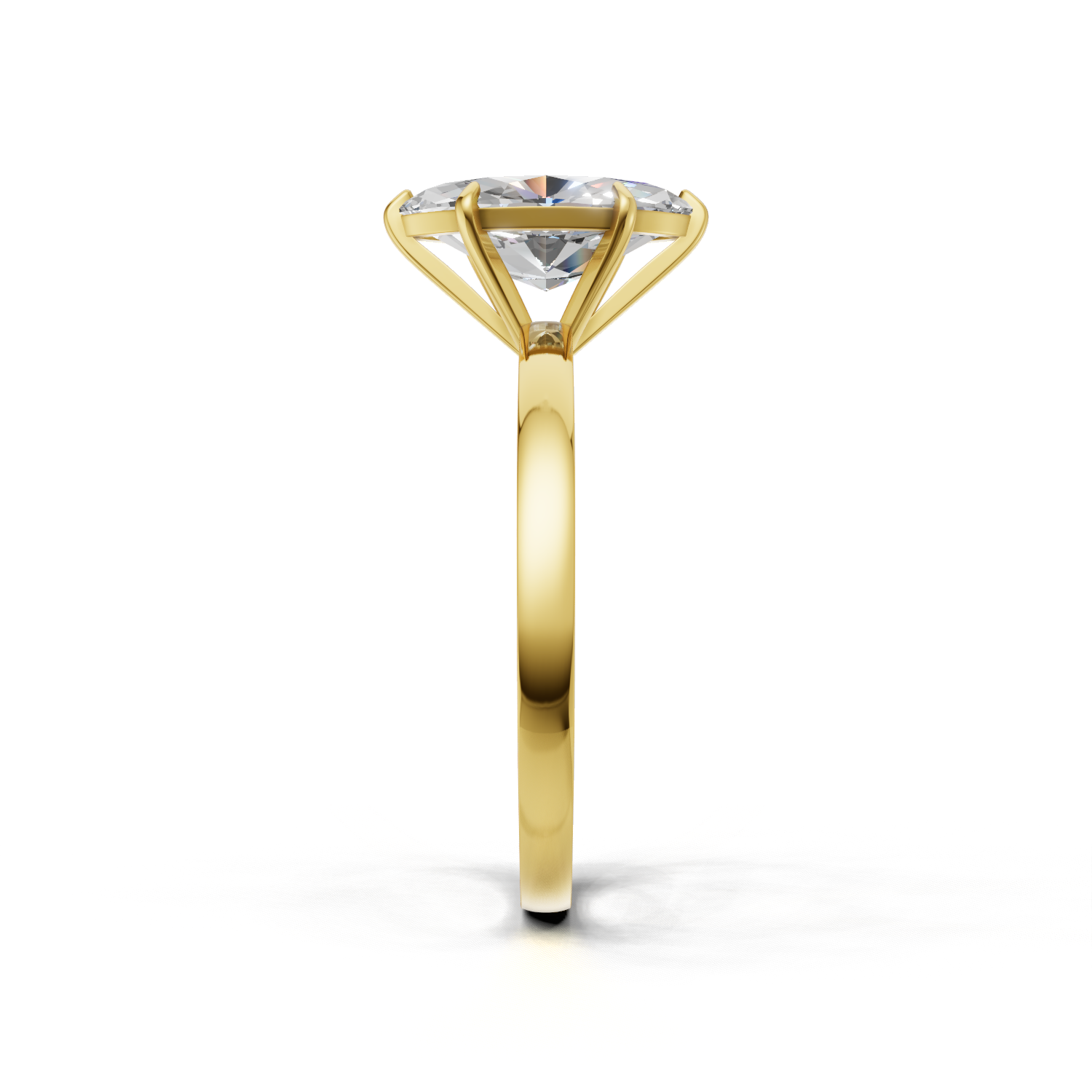 Marquise Lab Grown Diamond Solitaire Ring