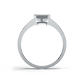 Oval Lab Grown Diamond Bezel Ring