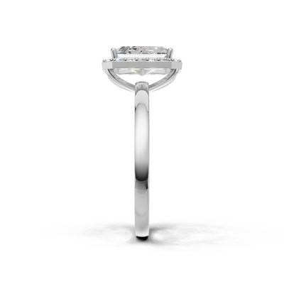 Radiant Lab Grown Diamond Halo Ring
