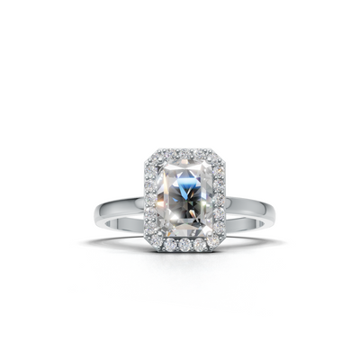 Radiant Lab Grown Diamond Halo Ring
