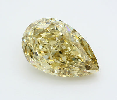 7.08 Carat Pear Lab Diamond