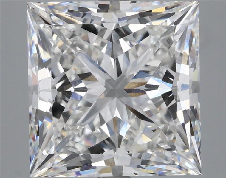 7.01 Carat Princess Lab Diamond