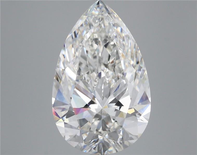8.05 Carat Pear Lab Diamond
