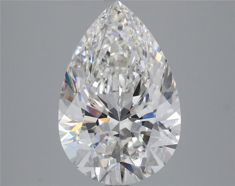 4.06 Carat Pear Lab Diamond