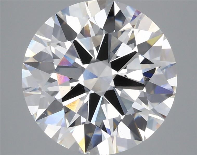 6.04 Carat Round Lab Diamond