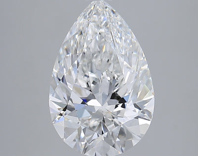 2.55 Carat Pear Lab Diamond