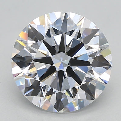 4.04 Carat Round Lab Diamond