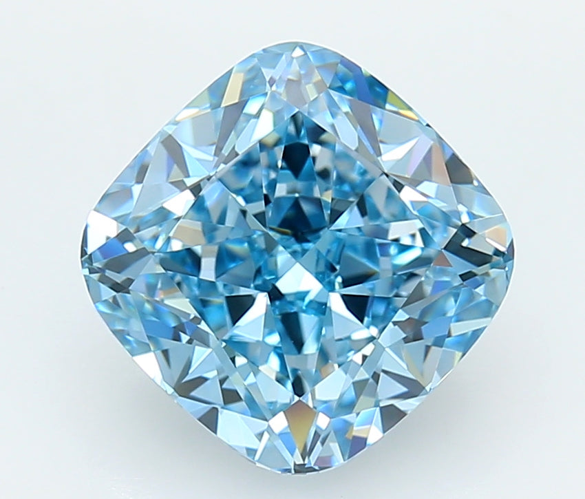4.14 Carat Cushion Lab Diamond