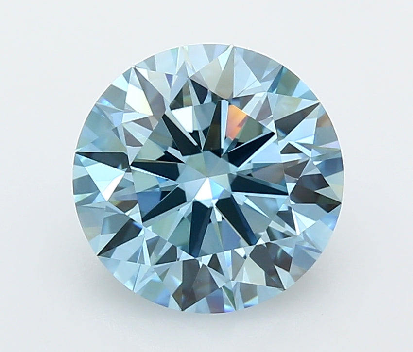 4.21 Carat Round Lab Diamond