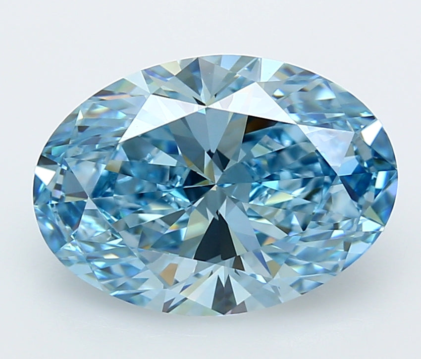 4.97 Carat Oval Lab Diamond