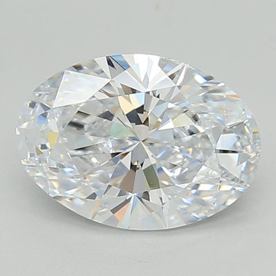 2.58 Carat Oval Lab Diamond