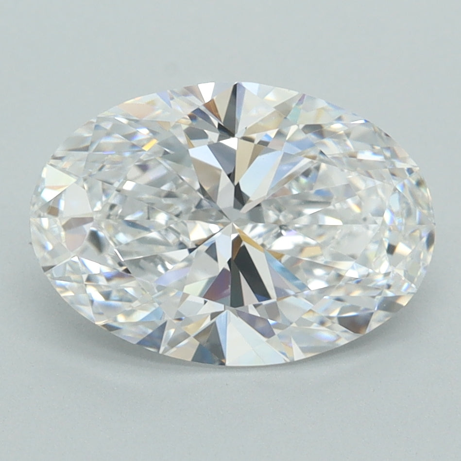 2.52 Carat Oval Lab Diamond