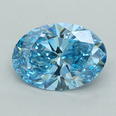 2.45 Carat Oval Lab Diamond