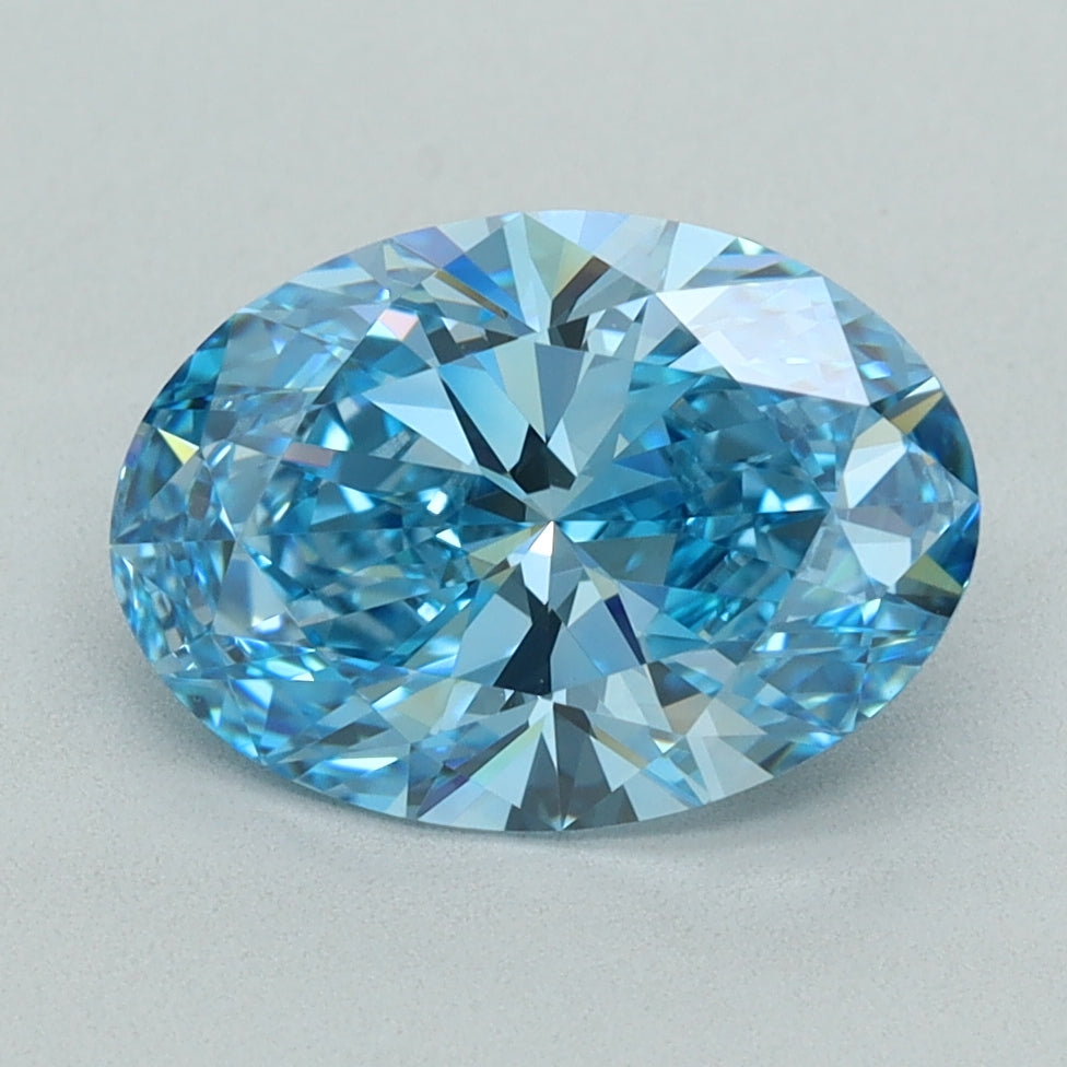 2.45 Carat Oval Lab Diamond