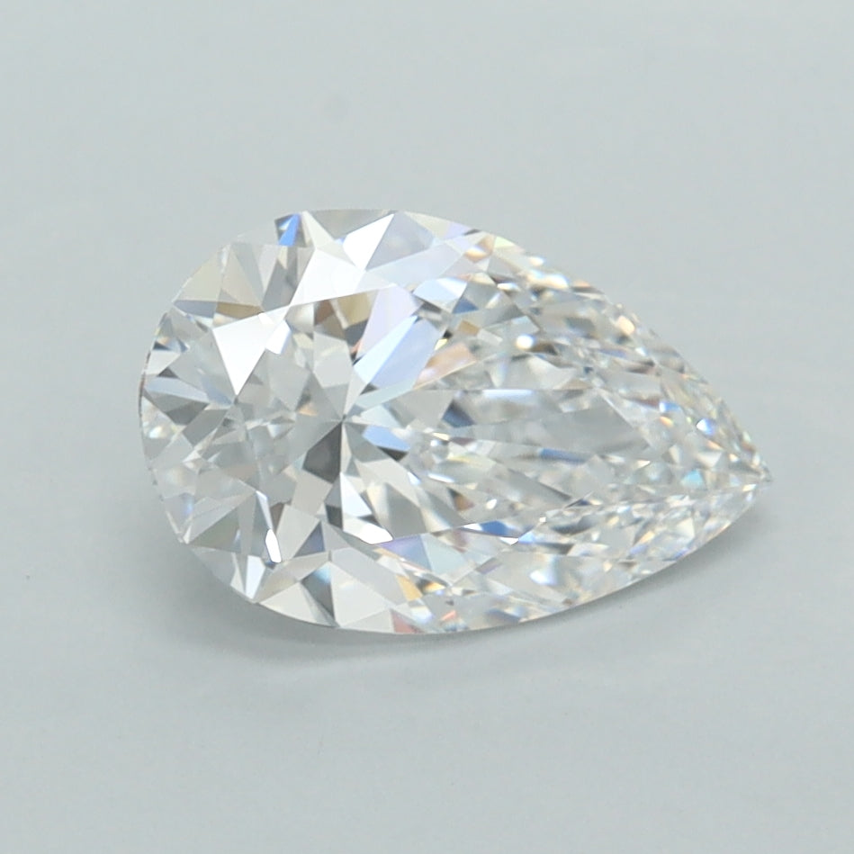 1.58 Carat Pear Lab Diamond