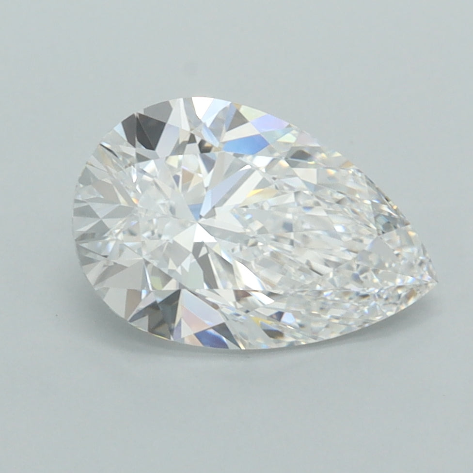 2.00 Carat Pear Lab Diamond
