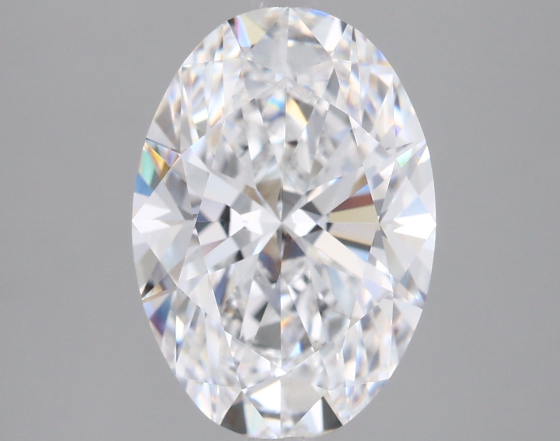 3.08 Carat Oval Lab Diamond