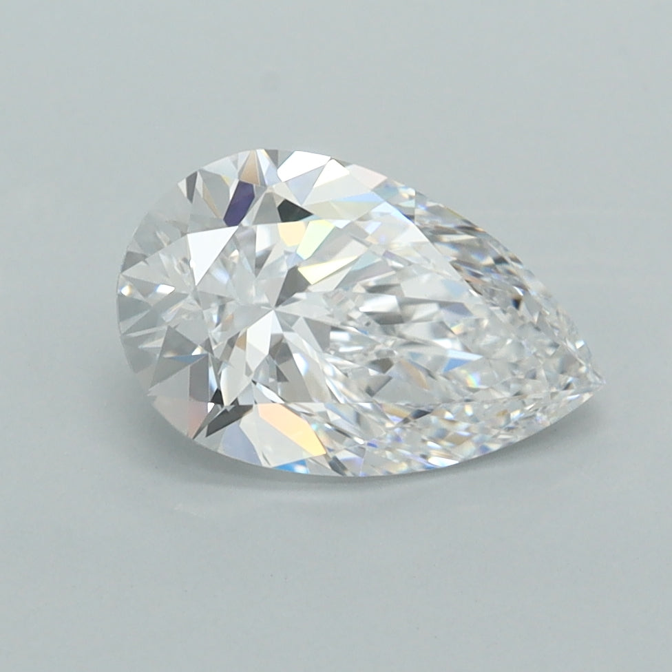 1.54 Carat Pear Lab Diamond