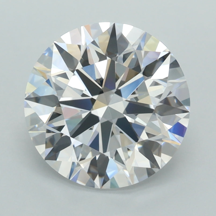 3.70 Carat Round Lab Diamond