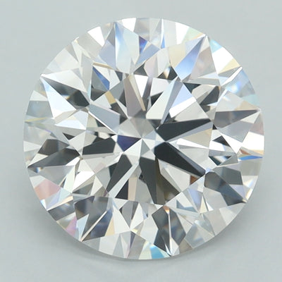 3.44 Carat Round Lab Diamond