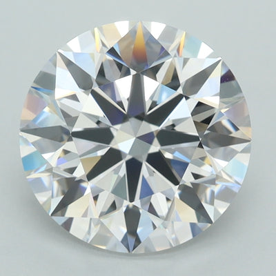 3.42 Carat Round Lab Diamond