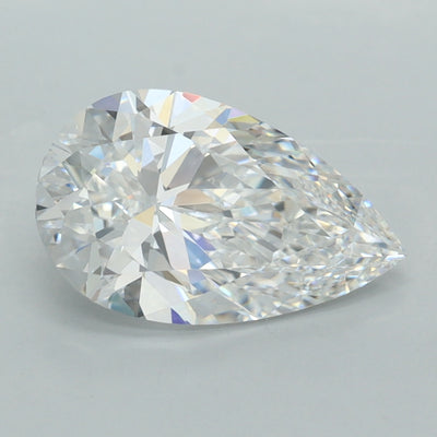 2.54 Carat Pear Lab Diamond