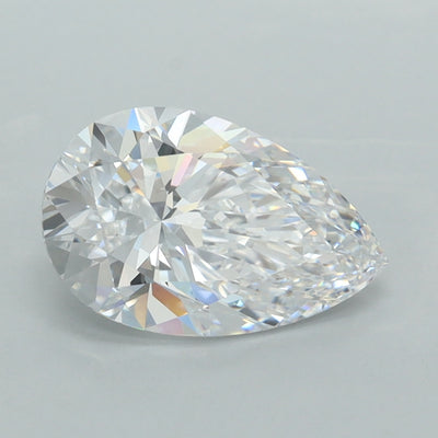 2.00 Carat Pear Lab Diamond