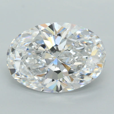 3.52 Carat Oval Lab Diamond
