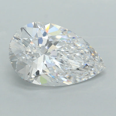 2.00 Carat Pear Lab Diamond