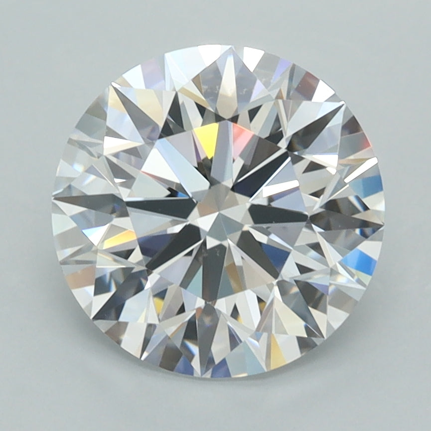 2.96 Carat Round Lab Diamond