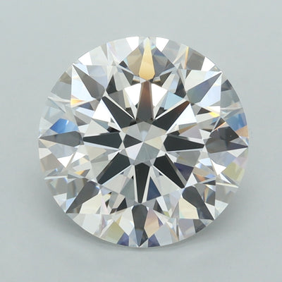 3.33 Carat Round Lab Diamond