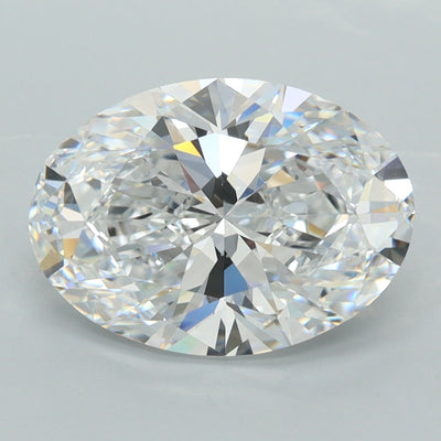 3.48 Carat Oval Lab Diamond
