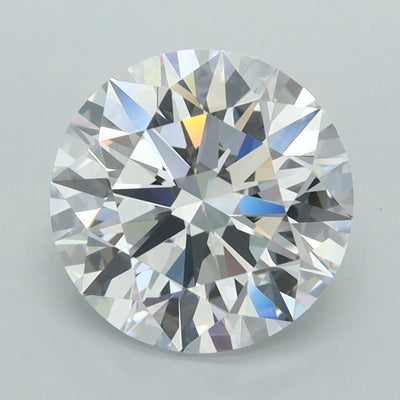 3.40 Carat Round Lab Diamond