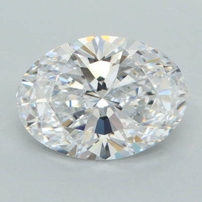 2.55 Carat Oval Lab Diamond