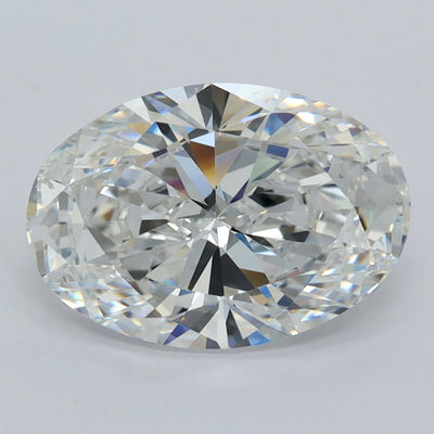 3.16 Carat Oval Lab Diamond