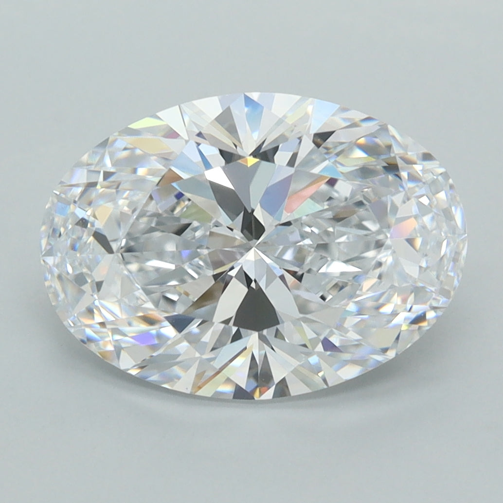 3.52 Carat Oval Lab Diamond