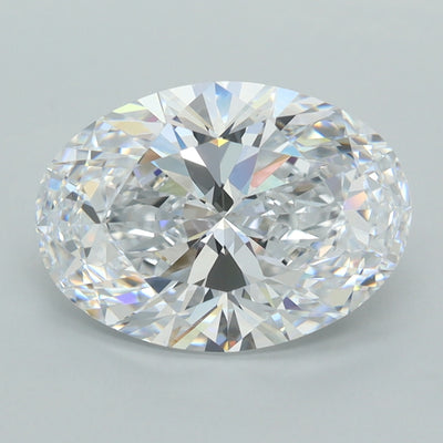 3.52 Carat Oval Lab Diamond