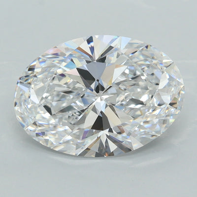3.04 Carat Oval Lab Diamond